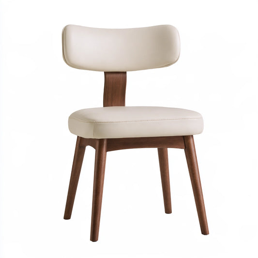 Chaise de salle à manger en bois, coloris brun naturel